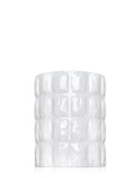 Matelasse' White Vase