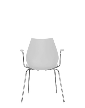 Maui Chair Chrome Light Grey
