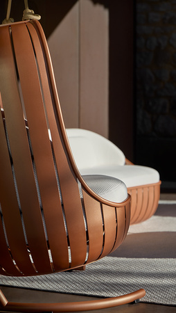 Gandiablasco Arena Swing Armchair
