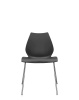 Maui Chair Chrome Black