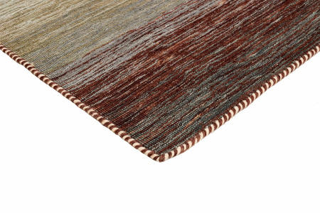 Rezas Panorama Kelim Green Multi carpet