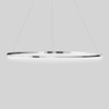 Nemo Ellisse Major Downlight Pendant Lamp 3000 K Polished Aluminum