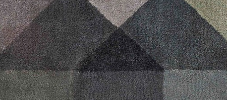 Dywan Gan Diamond Wool Green-Grey