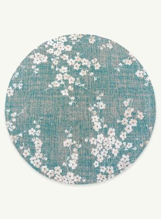 Dywan Louis de Poortere SAKURA LAKE BLUE 9850