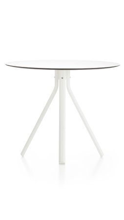 Stół Gandiablasco Stack Round Column Leg Dining Ø90 cm