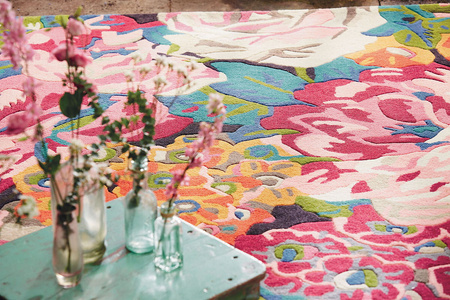 Sanderson Rose & Peony Carpet 45005