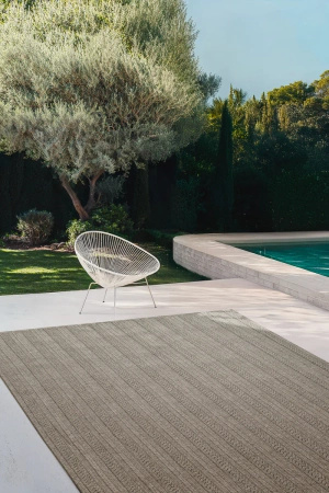 Dywan Toulemonde Bochart Torsade Gris