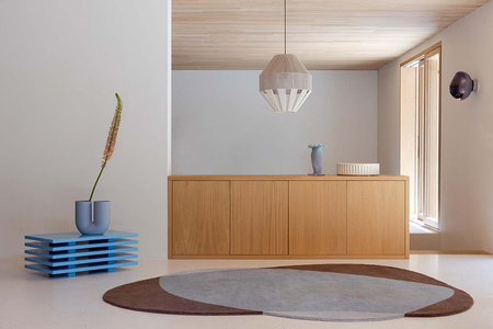 Brink&Campman Element Chad Brown-Blue Carpet 087705
