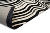 Carpet Decor Draft Black Handmade Collection