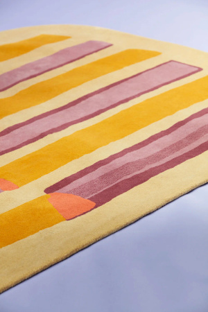 Parays Yellow-Purple Carpet 200x300