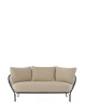 Hiray Sofa Black Beige