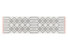 Dywan Gan Kilim Duna Grey
