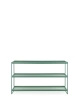 Trays 140 cm x 40 cm Regał Zielony