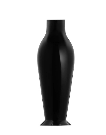 Misses Flower Power Pot Black Shiny
