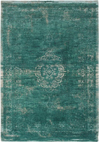 Louis de Poortere Fading World Medallion Jade rug 8258