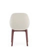 Clap Tissue Shirley Armchair Burgundy White