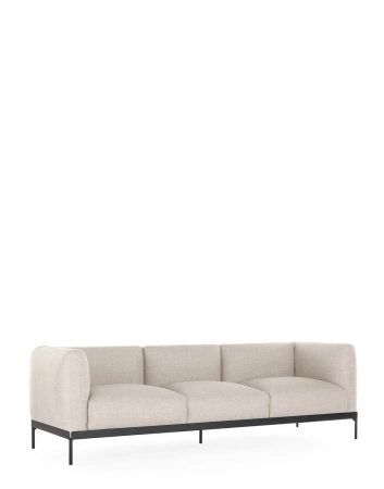 Asia Sofa Three-Seater (Panamino) Biały