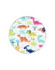 Tip Top Kids Children's Table Transparent Dinosaur