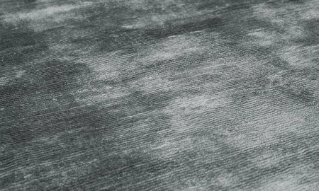 Carpet Decor Plain Steel Grey