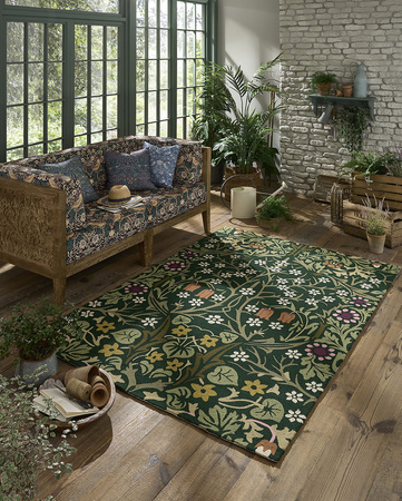 Morris&Co Blackthorn Tump rug 428507