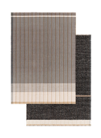 Gan Reversible Carpet Black