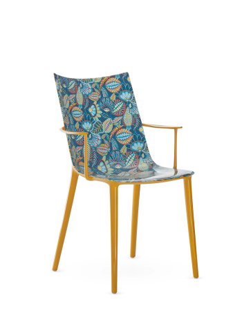 H.H.H. Graphic Impression Chair Mustard Ink-Ochre