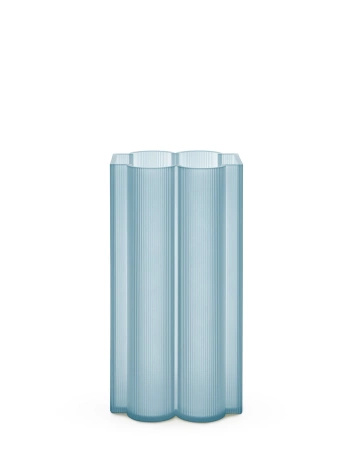  Okra 34 cm Bright Blue Vase