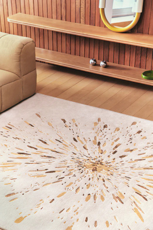 Toulemonde Bochart Paint Ocre Carpet