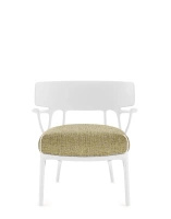 A.I. Lounge Texture Armchair White Yellow