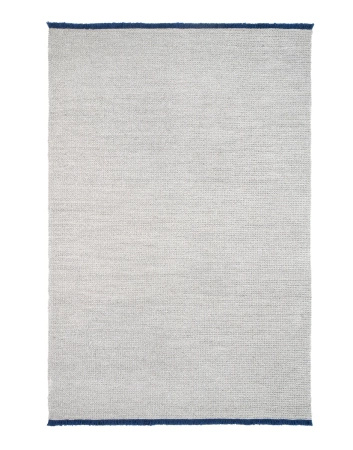 K-Lim Gray Rug with Blue Tassels 170x240
