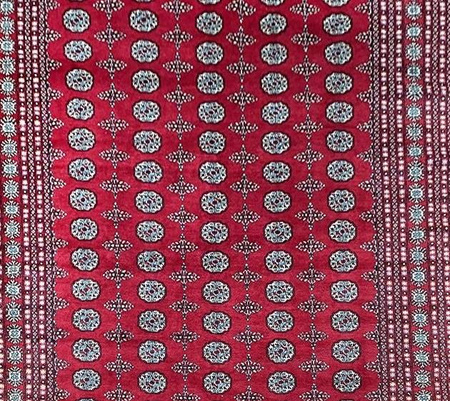 Wool Carpet Pakistan Bukhara Red 686891 220 x 320