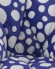 Alice's Flowers Pillow Blue Dots