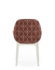 Clap Rubelli Armchair White Brown