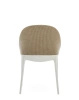 Eleganza Ela Brummel Chair White Beige