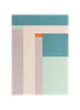 Gan Weave Meeting Point Rug Blue