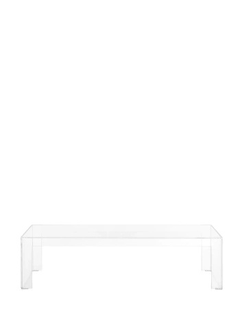 Invisible Side 31.5 cm Transparent Table