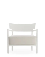 Cara Mat Outdoor Armchair White White