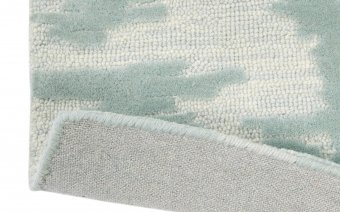 Florence Broadhurst Waterwave Stripe Pearl Carpet 039908