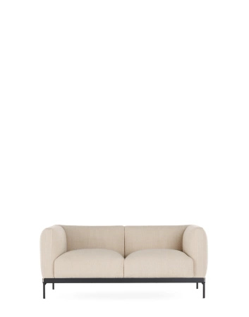Asia Two-Seater Sofa (Cotone Structure) Beige