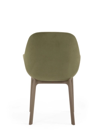 Clap Aquaclean Armchair Taupe Green