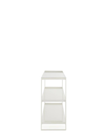 Trays 140 cm x 40 cm Bookcase White