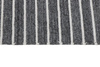 Rezas Nouveau Stripes Dark Grey/White Carpet