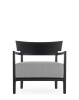 Cara Mat Outdoor Armchair Black Gray