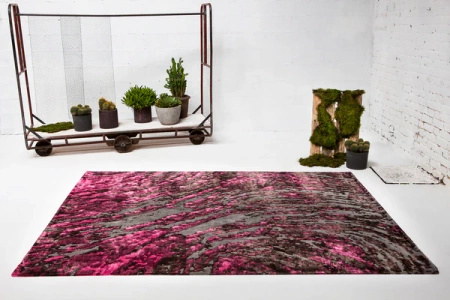 Dywan Serge Lesage Grass Pink Fuchsia