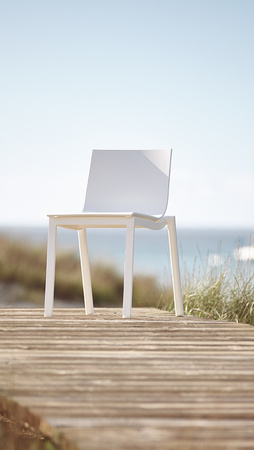 Gandiablasco Stack Dining Chair Model 4