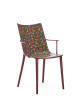 H.H.H. Graphic Impression Chair Maroon Lacquer