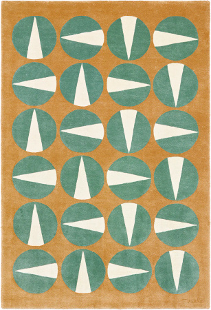 Toulemonde Bochart Gouache Outdoor Terre Carpet