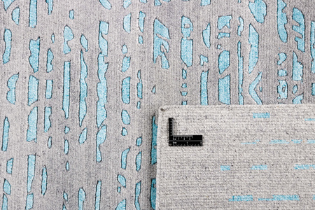 Rezas Shangri La Aqua Azul Carpet 7032