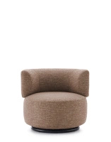 K-Waiting Texture Armchair Brown