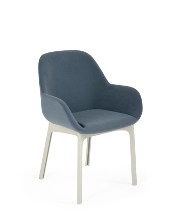 Clap Aquaclean Armchair White Blue